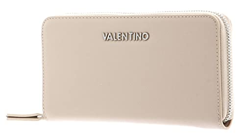 VALENTINO Hawaii Zip Wallet Cream White von VALENTINO