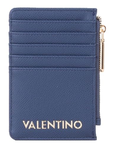 VALENTINO Kartenetui FAE Re Zip Around Card Case Blu dunkelblau VALENTINO Kartenetui FAE Re Zip Around Card Case Blu dunkelblau von VALENTINO