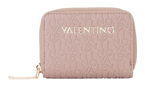VALENTINO Kartenetui Falak Re Zip Around Card Case Taupe von VALENTINO