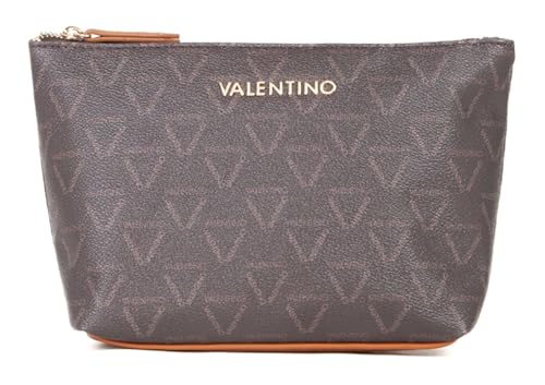 VALENTINO Lady Re Soft Cosmetic Case Moro/Cuoio von VALENTINO