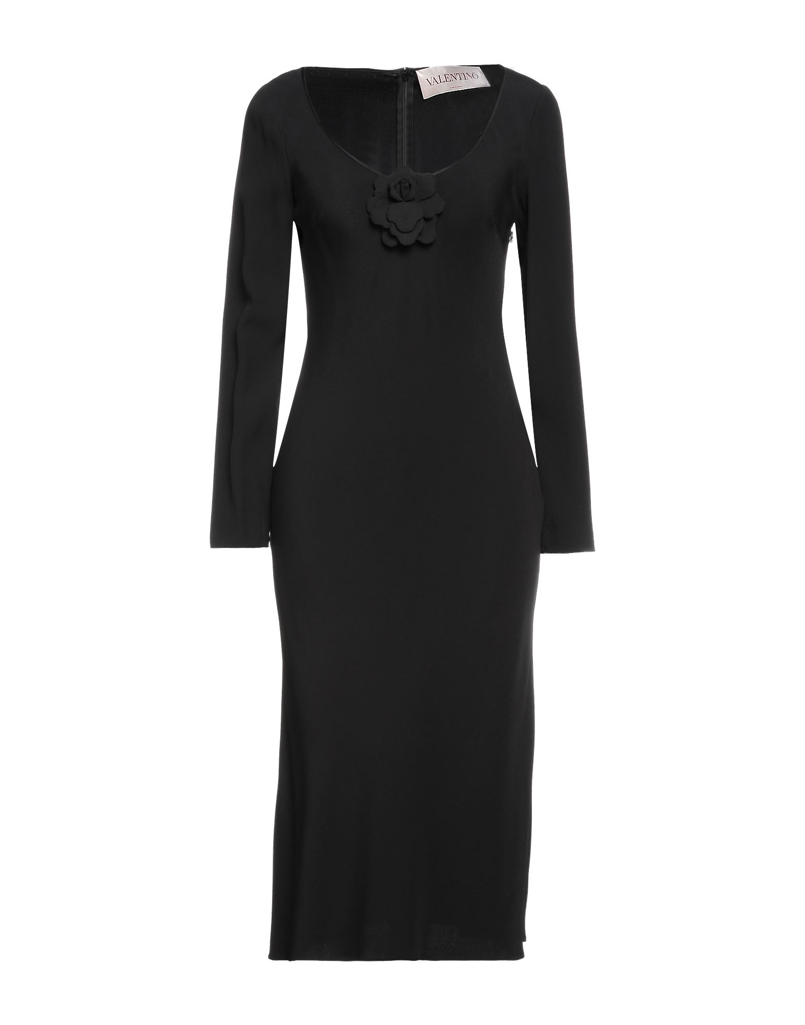 VALENTINO GARAVANI Midi-kleid Damen Schwarz von VALENTINO GARAVANI