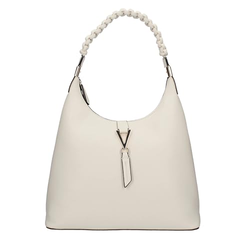 VALENTINO Miranda Hobo Bag Cream White von VALENTINO