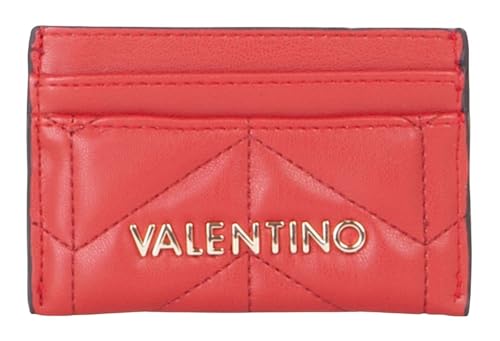 VALENTINO Petal Re Credit Card Case Rosso von Valentino