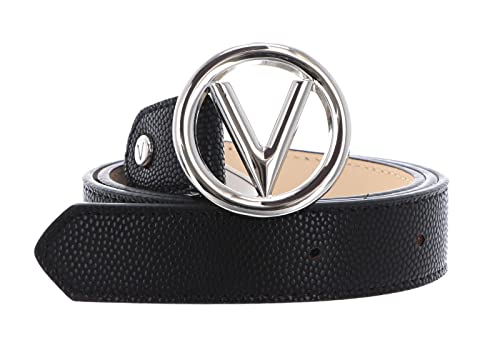 VALENTINO Round Belt W100 Nero / Nichel - kürzbar von VALENTINO