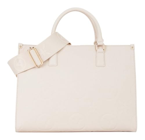 VALENTINO Samba Re Shopping Bag Ecru von Valentino