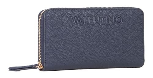 Valentino Rised Re Zip Around Wallet Blu von Valentino