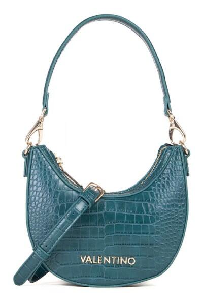 VALENTINO - Valentino Bags Icon Hobo Bag, kleine Schultertasche, Umhängetasche, Waldgrün von VALENTINO