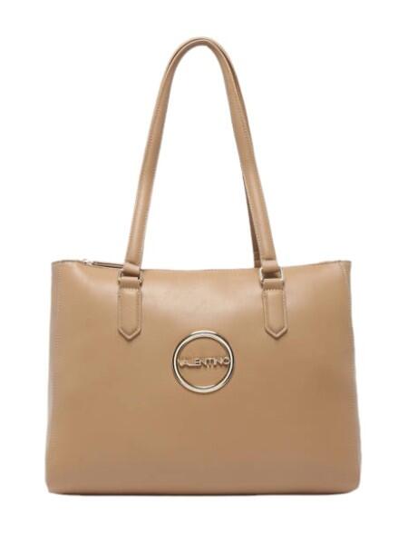 VALENTINO - Valentino Bags Moses Shopper, Umhängetasche, Beige von VALENTINO