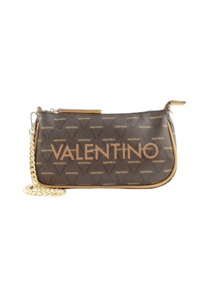VALENTINO - Valentino Bags Pochette Liuto, Schultertasche, Umhängetasche, Clutch, Braun von VALENTINO