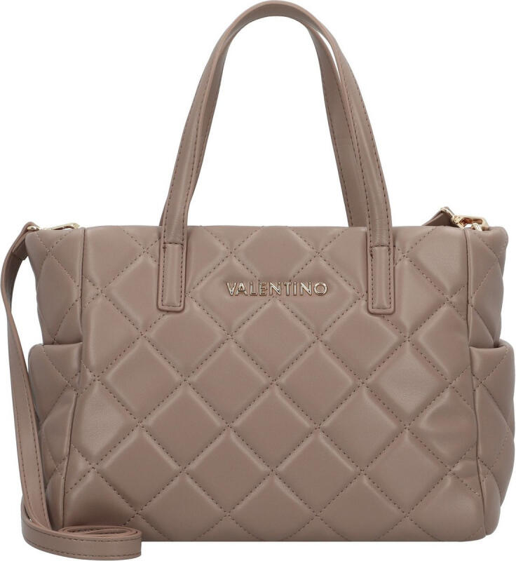 VALENTINO - Valentino Ocarina shopping bag taupe Braun von VALENTINO