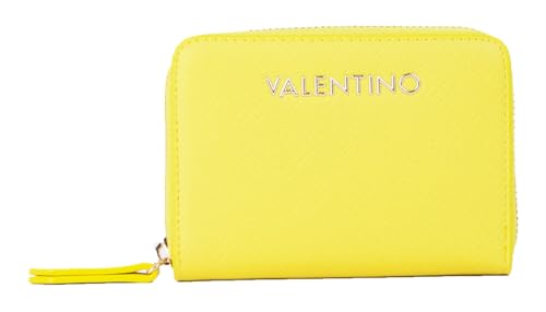 Valentino Geldbörse Zero Re Zip Around Wallet Lime gelb von Valentino