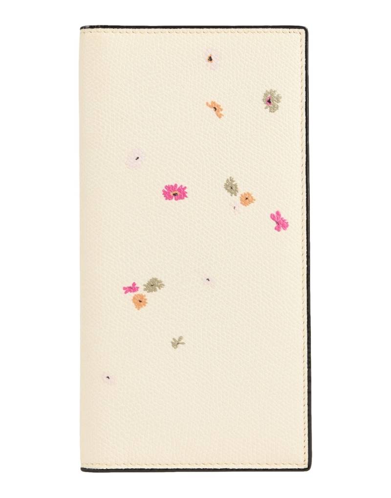 VALEXTRA Brieftasche Damen Cremeweiß von VALEXTRA