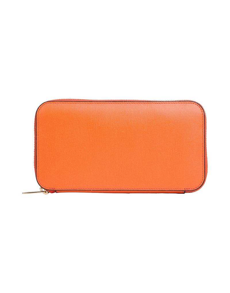VALEXTRA Brieftasche Damen Orange von VALEXTRA
