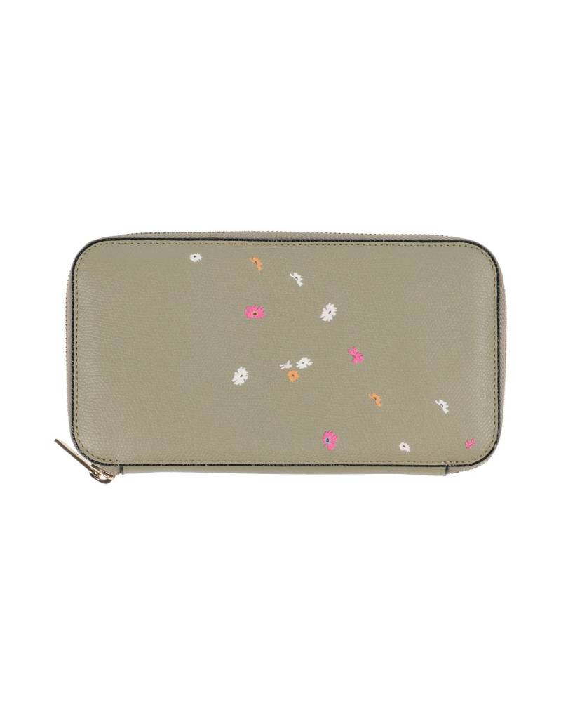 VALEXTRA Brieftasche Damen Salbeigrün von VALEXTRA