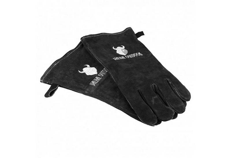 VALHAL OUTDOOR Grillhandschuhe Valhal Outdoor BBQ Handschuhe - Wildleder - Kevlar Nähte, eine Größe von VALHAL OUTDOOR