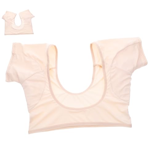 VALICLUD Wiederverwendbare Schweißpads 5 Stk Underwrap Kurzarm-schweißweste Dessouss Schweißhemmend Kurzärmlige Oberteile Für Frauen Achselschweißweste Für Mädchen Sport-bhs Für Frauen Outfit von VALICLUD