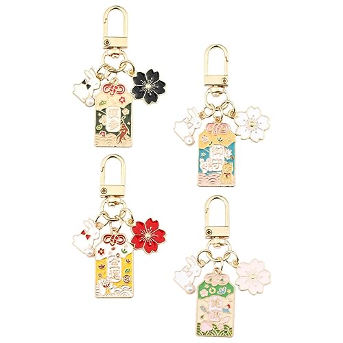 VALICLUD 8stücke Japanische Schlüsselanhänger Kawaii Taschenanhänger Charmante Dekoration Für Taschen Rucksäcke Und Geldbörsen Cartoon Schlüsselbund Für Damen Und Herren von VALICLUD