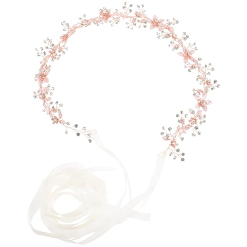 Brautgürtel Strass Hochzeitskleid Kette Kristall Braut Brautjungfern Schärpe Hochzeitsfeier Zubehör Roségold von VALICLUD