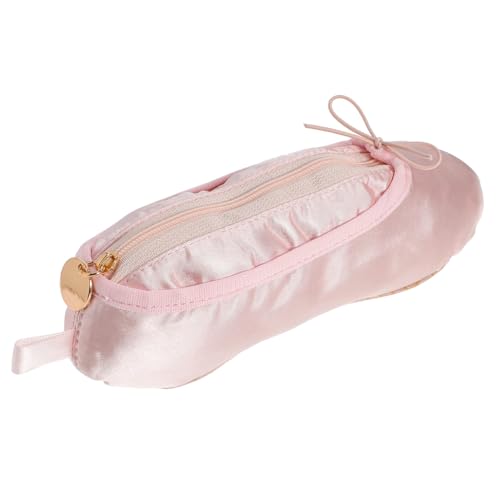 VALICLUD Ballettschuh Stiftetui Multifunktionale Stift-Organizer-Tasche Für Tänzerinnen Große Kapazität Tragbar Für Makeup Und Schreibwaren Accessoire Für Tanzliebhaberinnen von VALICLUD