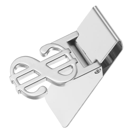 Geldscheinklammer Wechseln Kasse Tragbare Geldklammer Kleine Geldbörse Herren Mini Schlanke Brieftasche Männer Geldorganisatoren Clip Kleiner Klipp Kredit Für Silver Zinklegierung VALICLUD von VALICLUD
