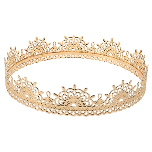 VALICLUD Kopfbedeckung Mit Königskrone Für Herren – Einzigartiges Vintage-stirnband Perfekt Für Geburtstagskronen Bühnenauftritte Und Partys von VALICLUD