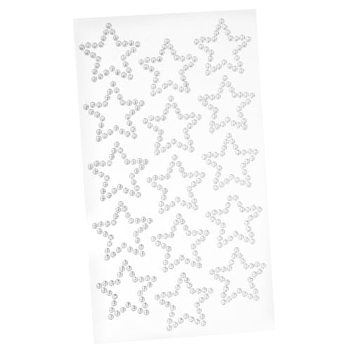 VALICLUD 1 Blatt Selbstklebende Glitzersteine für Gesicht Aufkleber für Makeup und Bastelprojekte für Festivals Karneval und Besondere Anlässe Vielseitig Einsetzbar Langlebig und Einfach von VALICLUD