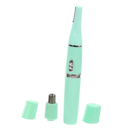VALICLUD 1 PC Frauen Mehrzweck Sicher USB Rasierer Trimmer Tragbarer Augenbrauen Rasierer Aufladen Grün Entfernung Fuzz Toll Kreativer Präzisionsentferner Haar Epilierer Braue Für Männer von VALICLUD