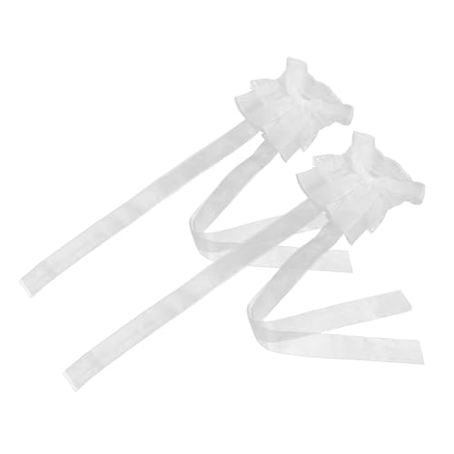 VALICLUD 1 Paar Armstulpen Aus Spitze Für Damen, Rüschenmanschetten, Abnehmbare Ärmel Für Hochzeitskleider, Lolita-accessoires Für Kostüme Und Formelle Anlässe von VALICLUD