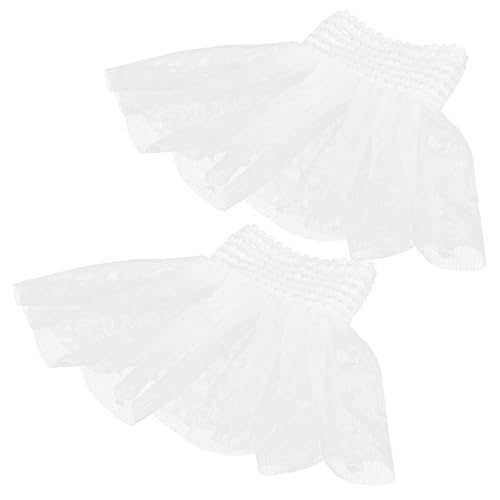VALICLUD Spitzenmanschetten Für Handgelenke Falsche Ärmel Abnehmbare Spitzenhandmanschetten Für Damen Spitzenhandgelenkärmel Handmanschetten Aus Spitze von VALICLUD