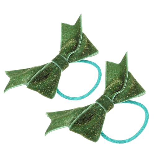 VALICLUD Haargummis Mit Schleife Für Mädchen Elastische Haarseile Zum Valentinstag Haarschmuck Für Pferdeschwanz Haarbänder Für Junge Mädchen Haarschmuck Accessoires von VALICLUD