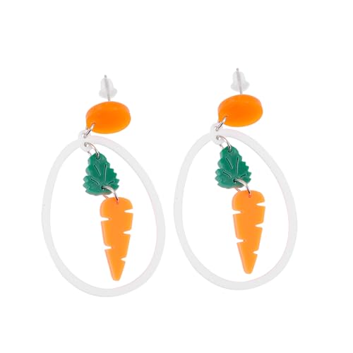 VALICLUD 1 Paar Karotte Ohrringe Träne klein für Ohrringe baumeln Fallen osterohr zubehör ostern ohrentropfen -Ohrschmuck Osterohrschmuck Mädchenohrringe Acryl Orange VALICLUD 1 Paar Karotte Ohrringe Träne klein für Ohrringe baumeln Fallen osterohr zubehör ostern ohrentropfen -Ohrschmuck Osterohrschmuck Mädchenohrringe Acryl Orange von VALICLUD