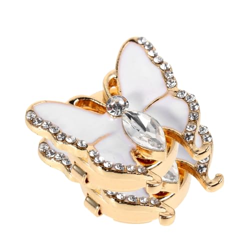 VALICLUD Eleganter Schmetterlings-strass Für Damen 1 Paar Stilvolle Hemd-metallglieder Für Business-anzüge Und Partys von VALICLUD