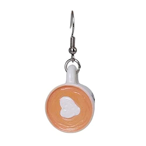 VALICLUD 1 Paar Mini Herz Ohrhänger für Damen Weiße Tasse Dangle Ohrringe Modisches für Frauen für Partys Alltagslook oder Besondere Anlässe VALICLUD 1 Paar Mini Herz Ohrhänger für Damen Weiße Tasse Dangle Ohrringe Modisches für Frauen für Partys Alltagslook oder Besondere Anlässe von VALICLUD