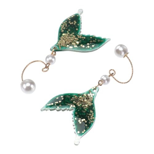 VALICLUD 1 Paar Ohrschmuck Damen Ohrring Mode Ohrstecker Damen Meerjungfrau Ohrring Damen Ohrstecker Damen Ohrstecker Blau VALICLUD 1 Paar Ohrschmuck Damen Ohrring Mode Ohrstecker Damen Meerjungfrau Ohrring Damen Ohrstecker Damen Ohrstecker Blau von VALICLUD