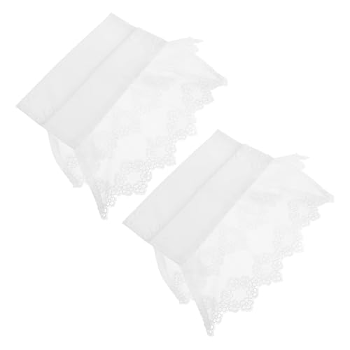 VALICLUD 1paar Lace Handgelenk Manschetten Für Damen Elegante Fake Ärmel Abnehmbare Spitzenärmel Für Kostüme Vielseitige Cuffs Für Verschiedene Anlässe Dekorative Accessoires Für von VALICLUD