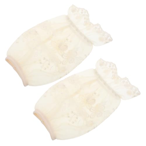 VALICLUD 1paar Damen Doppel-layer -mesh Ärmelüberzüge Arm-schutzärmel Für Schüler Und Komfortabel Für Täglichen Gebrauch Und von VALICLUD