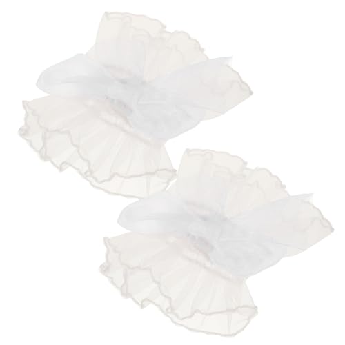 VALICLUD Feminine Spitzenhandschuhe Mit Schleife Am Handgelenk Abnehmbare Schleife Für Teepartys Und Events Für Damen von VALICLUD