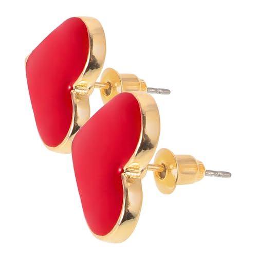 VALICLUD 1 Paar Stylische Herz Ohrstecker für Frauen Ohringe Schmuckstücke für Perfektes mit Feiner Handwerkskunst VALICLUD 1 Paar Stylische Herz Ohrstecker für Frauen Ohringe Schmuckstücke für Perfektes mit Feiner Handwerkskunst von VALICLUD