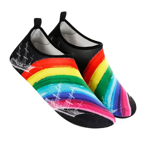VALICLUD 1 Paar Tauchschuhe Wasserschuhe Schuhe Männer Erwachsene schnell trocknende Schuhe Damen Wasserschuhe Frau Aqua Strandschuhe Watschuhe Wassersportschuhe von VALICLUD