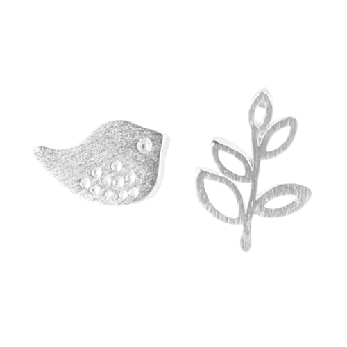VALICLUD 1 Paar personalisierte einfache All-Match-Ohrringe Armbänder Muschelohrringe Bogen Reifen kleine silberne Creolen Ohranhänger dekorative Ohrringe elegantes Schmuckgeschenk Silver von VALICLUD