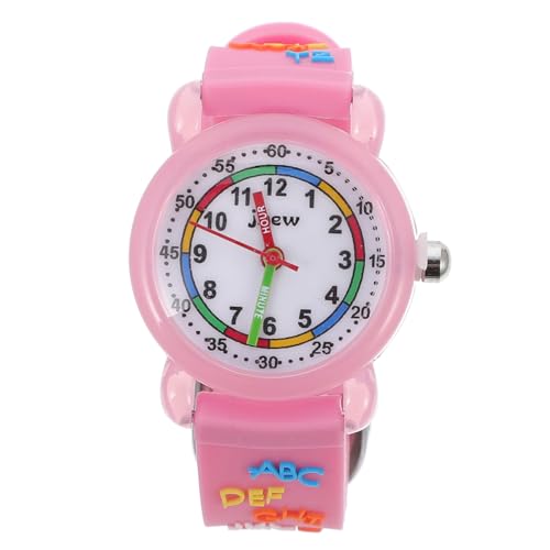 VALICLUD 1stück Mädchen Cartoon Armbanduhr wasserdichte Einstellbare Quarzuhr Für Süßes Design Für Grundschüler Zur Zeitmessung von VALICLUD