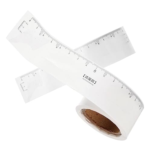 VALICLUD 1 Rolle Rumer Sticker Augenbrauen-Mapping-Kit Augenbrauenformer-Schablone Aufkleber in Augenbrauenform bequemer Augenbrauen-Mapper bequeme Augenbrauenlinie PVC von VALICLUD