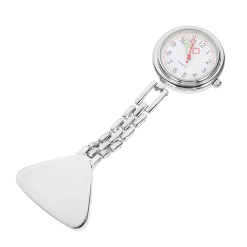 VALICLUD 1 STK Schwesterntisch pro Watch taschenuhr Nurse Watch Präzisionsuhr Studentenuhr Uhr mit Ansteckbrosche Clip-Uhr für ältere Uhr aus Legierung Krankenschwester Uhr Quarz Silver VALICLUD 1 STK Schwesterntisch pro Watch taschenuhr Nurse Watch Präzisionsuhr Studentenuhr Uhr mit Ansteckbrosche Clip-Uhr für ältere Uhr aus Legierung Krankenschwester Uhr Quarz Silver von VALICLUD