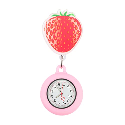 VALICLUD 1stück Pocket Watch Für Mädchen Handgelenk Uhr Im Erdbeer Design Dehnbar Für Für VALICLUD 1stück Pocket Watch Für Mädchen Handgelenk Uhr Im Erdbeer Design Dehnbar Für Für von VALICLUD