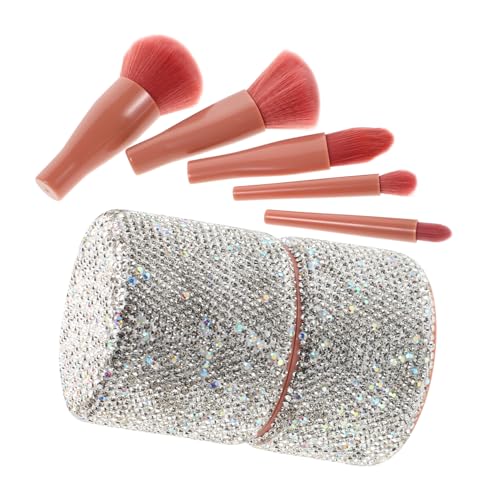 VALICLUD 1satz Rhinestone Make-up Pinsel Set Mit Aufbewahrung Tragbare Kosmetikbox Für Foundation Lidschatten Für Und Stilvolle Organisation von VALICLUD