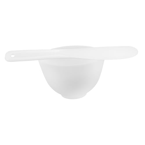 VALICLUD 1 Satz DIY Gesichtsmaske Set Silikon Mischschale und Spatel für Hautpflege Wiederverwendbar und Tragbar für Zuhause Salon für Masken und Schönheitspflege von VALICLUD