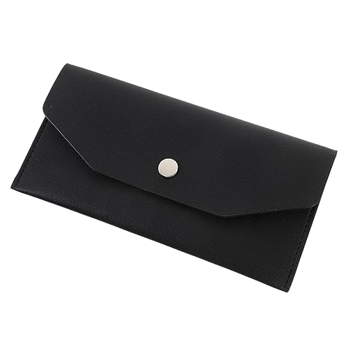 VALICLUD 1 Satz Geldumschlag Aus Leder Mini-geldbörse Portemonnaie Clutch-geldbörse Für Damen Münzbeutel Damen-Clutch Mit Umschlag Ledergeldbörse Papier Nimm Die Tasche Eben Fräulein von VALICLUD