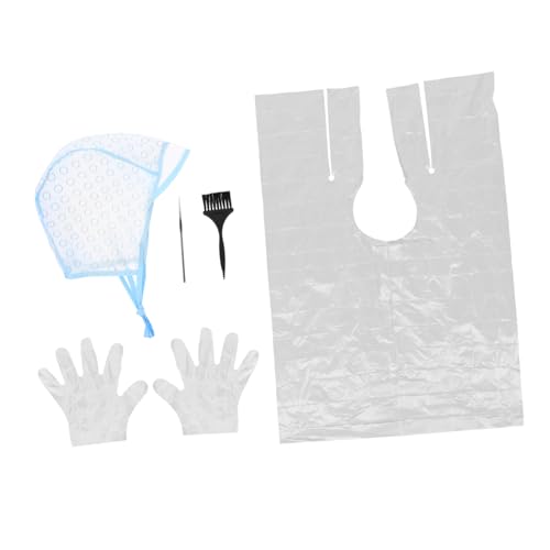 VALICLUD 1 Satz Haarfärbe Teiliges Einweg Werkzeugset für Haarfärbung mit Pinsel und Häkelnadel für Verschiedene Haarfarben und Typen Praktisch und Hygienisch für Zuhause Salon von VALICLUD