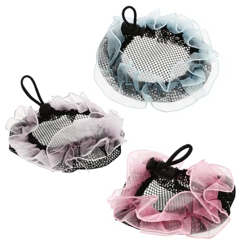 VALICLUD Ballett-haarnetz Für Junge Mädchen Ballett-dutt-netz Haarschmuck Für Tanz Haarabdeckung Für Dutt-maker Für Mädchen Für Jugendliche von VALICLUD