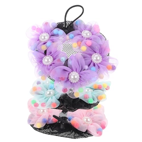 VALICLUD Ballett-dutt Mit Haarnetz Und Haarband Für Mädchen Ballett-haar-accessoires Dutt-netze Für Ballettmädchen Vielseitig Für Tanzaufführungen Und Alltag von VALICLUD